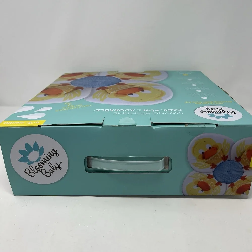Blooming Bath Blooming Baby Duck Bath Mat For Sink 0-6 Months New In Box